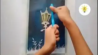 spray painting with toothbrush // how to draw spray painting with toothbrush