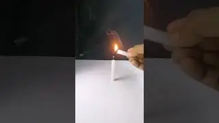 Candles Smoke Experiment #Shorts  #experiment  #craftingideas