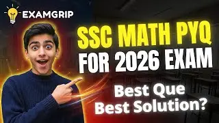 SSC Math Classes | SSC Math  PYQ For 2026 Exam| | SSC CGL, CHSL, GD, MTS