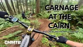 Loamers, Steeps & Crashes | Riding with a Big Crew