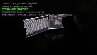I developed a (small) honeypot to catch hackers & bots.