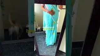 This saree feels like wearing a cloud | Mul Cotton Saree Styling Ideas #tamilshorts #shorts
