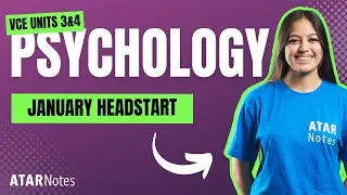 VCE Psychology 3&4 January 2023 Headstart Lecture