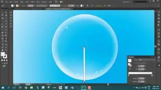 how to create 3d glass effect ball on illustrator cs6