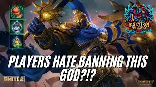 PLAYERS HATE BANNING THIS GOD?!? - Ares Support Deity Smite 2 Scrim w/ Comms!