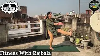 15 Minutes | Standing Abdominal Exercises To Reduce Belly Fat Without Equipment |@FitnesswithRajbala