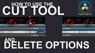 Davinci Resolve Cut and Delete Tutorial