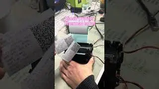 Embedded thermal label printingMedical,catering and self-service equipment #kiosk #thermal #printer