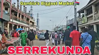 Serrekunda Market Update 2025 | Traffic & Crowd Experience Full Market Tour Gambia