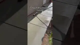 Satisfying Concrete Video | How To Broom Finish | Close Up Shots 📷 💯