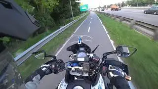 Testing vibration of side mirror Tanax Napoleon with RX3