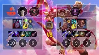 TES QiuQiu Varus vs Lucian Bot - KR GrandMaster Patch 10.11