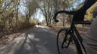 Flushing, Murray Hill to Kissena Park, Cycling along the Lake and Old Forest bike path