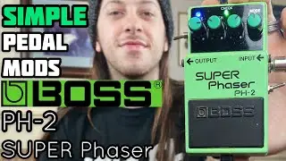 ПРОСТЫЕ МОДЫ: Boss PH-2 Super Phaser (светодиоды, отключение LFO/пульсар и многое другое)