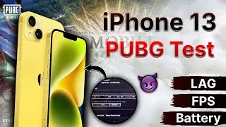 iPhone 13 PUBG Test 🔥 King of 60 FPS - Best Gaming Device - PUBG