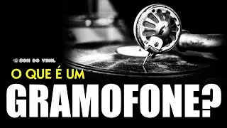 O que &eacute; um GRAMOFONE?  #gramofone #tocadiscos #discosdevinil #musica #vinil