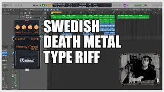 Swedish Death Metal HM-2 Type Riff (Entombed, Dismember, Grave)