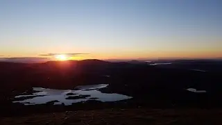 Wild Camp on The Merrick in the Galloway Forest Scotland Oct 16'