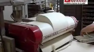 MERAND Semi automatic dough processing group with horizontal moulder Armor