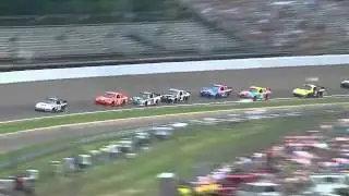 2011 Brickyard 400 - Joey Logano Great Save