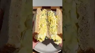 High protein egg salad sandwich | 30g protein