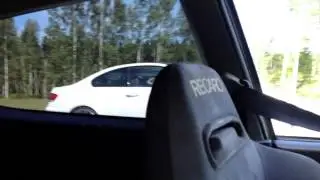 Honda civic EG6 B20 vs BMW M3 Bj&ouml;rkvikring