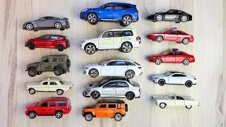 15 Units of Diecast Car Collection Tour | Detailed Mini Cars Showcase
