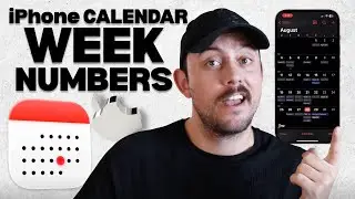 How to Show Week Numbers in iPhone Calendar (iOS Settings Tutorial)