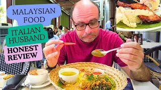 Italian Husband's HONEST REVIEW about Malaysian Food & Walk Around Little India in Kuala Lumpur 🇲🇾