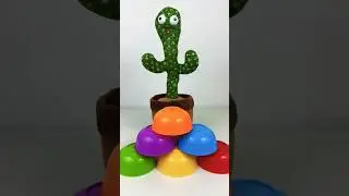 Talking Cactus Learns Colors  | Like & Subscribe 🥰
