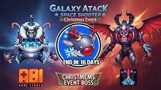 Galaxy Attack Space Shooter New Christmas Event Boss | Medium | Elite | Veteran Review Apache Gamers