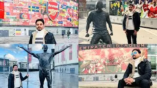 Exploring Emirates Stadium | Arsenal&rsquo;s Home in London | My 1st UK Travel Vlog &ndash; Tuhinverse