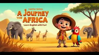 A Journey Through Africa | Animated Short Story | Learn English with Fun!