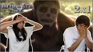 BEAST TITAN CAN TALK?!? 🤯 | Attack on Titan Reaction | Season 2 Episode 1