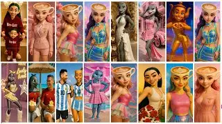 BRAINROT MEGA BATTLE. TOP 4 VIDEO COMPILATION #tungtungtungsahur #tralalerotralala #ballerina #rap