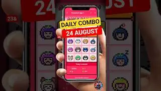 Tomarket daily combo 24 August | tomarket daily combo today | tomarket today combo | #shorts