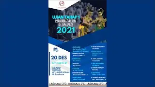 Ujian Tahap 1 Program Studi Tari ISI Surakarta 2021