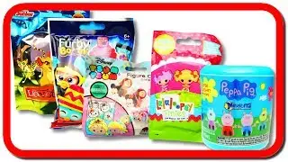 Lion Guard Tsum Tsum Peppa Pig Furby Boom Lalaloopsy Blind Bags OPening Toys
