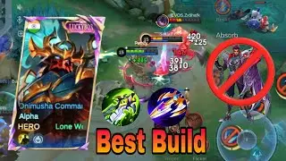 ALPHA INSTANT DELETE ENEMY EXP BEST BUILD MOBILE LEGENDS | Alpha gameplay mlbb