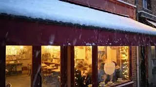Alpine Retreat Jazz Piano at Mountain View Cafe ⛄ Peaceful Relaxing Music for Work and Studying