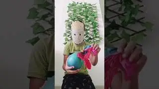 I made multilayer balloon ice ball