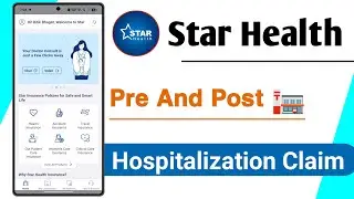 Star Health Pre And Post Hospitalization Claim