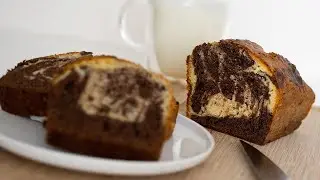 Легкий рецепт мраморного торта и такой вкусный!