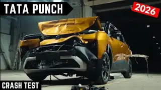 New Tata Punch Facelift 2026 Crash Test With BIG TRUCK | India's Safest Mini SUV | Punch Facelift
