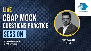 LIVE CBAP MOCK QUESTIONS PRACTICE SESSION