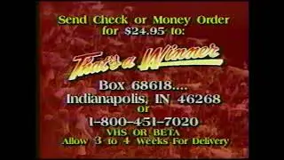 1987 That's a Winner commercial