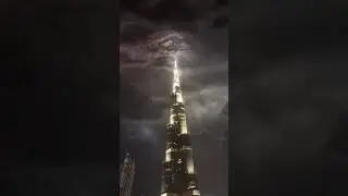 This is not a movie scene..😳 #nature #dubai #strom #rain #viral #shorts #trending