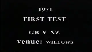 1971..1st Test..GB v New Zealand..