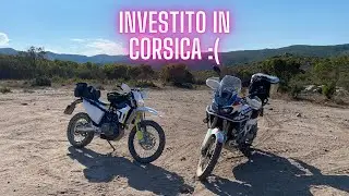 VIAGGIO IN CORSICA CRASH HUSQVARNA 701 ENDURO HD