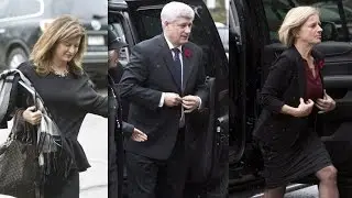 Raw Video: Dignitaries arrive at Jim Prentice's memorial